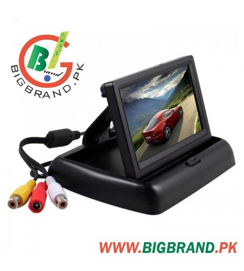 4.3 Inch Stand Security TFT Monitor car Rear View Camera